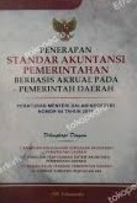 Image of Penerapan Standar Akuntansi Pemerintahan