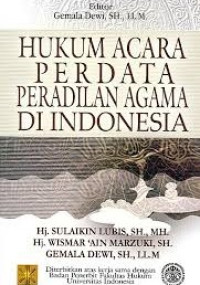 Image of Hukum Acara Peradilan Peradilan Agama Di Indonesia