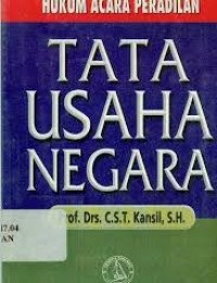 Image of Hukum Acara Peradilan Tata Usaha Negara