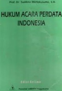 Image of Hukum Acara Perdata Indonesia