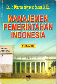 Manajemen Pemerintahan Indonesia