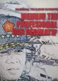 Menuju TNI Profesional Dan Dedikatif