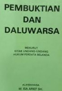 Image of Pembuktian Dan Daluwarsa