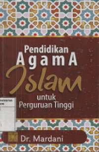 Pendidikan Agama Islam untuk Perguruan Tinggi