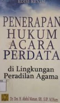 Image of Penerapan Hukum Acara Perdata Di Lingkungan Peradilan Agama
