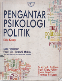 Image of Pengantar Psikologi Politik