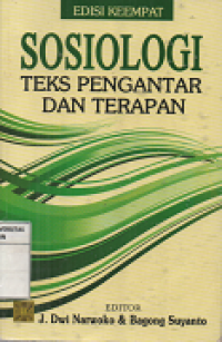 Sosiologi Teks Pengantar dan Terapan Edisi Keempat